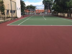 Dự án thi công sơn sân tennis Sơn Hòa - Phú Yên