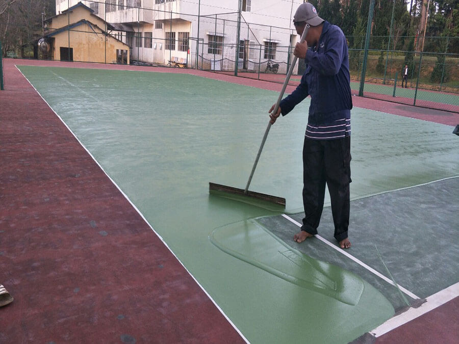 Dịch vụ thi công sân tennis Đà Lạt