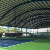 Mái che sân tennis CHS-M01, Tole và Bạt