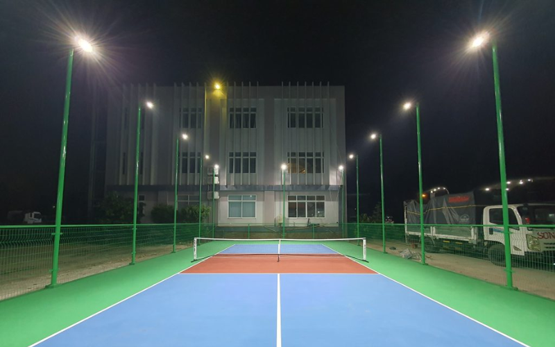 Tổng quan về bố trí đèn sân pickleball