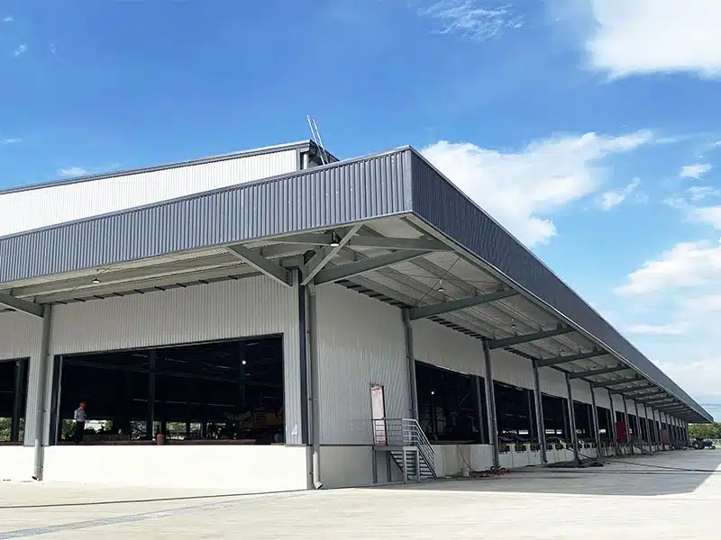 Giải Pháp Mái Canopy Nhà Xưởng Trong Các Công Trình Công Nghiệp