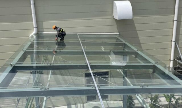 thi công mái che canopy nhà xưởng tp.hcm